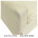 Restoration Hardware Belgian Track Arm Bench-Seat Slipcovered Sofa (W
