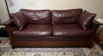Stickley Orchard Street Cherry Queen-size Sleeper sofa