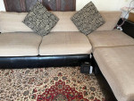 Klaussner furniture's Sectional sofa set with ottoman