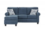 Sea Blue Sofa Chaise