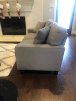 Gray Wayfair Sofa and Loveseat Combo Set