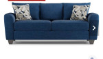 Blue Queen Sofa Bed Couch