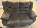 Reclining Couch with Reclining Sofa