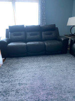 2 Leather Recliner Sofa