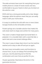 NEW Kivik 90' Sofa