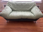 Green sofa