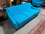 Joybird Aubrey Upholstered Sofa Vibe Aquatic Color
