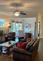 Sofa and Swivel Recliner Set