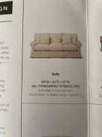 Sofa and loveseat with 2 sets of slipcovers