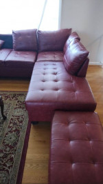 Sofa set like new .