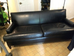 Mitchell Gold Leather Sofa