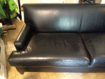 Mitchell Gold Leather Sofa