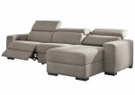 New Grey Recliner Sectional Sofa, too big for my space, was $2,300