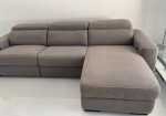 New Grey Recliner Sectional Sofa, too big for my space, was $2,300
