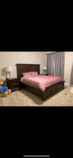 Furniture for sale (king size bed frame, sofa, chair , dining table, r