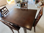 Furniture for sale (king size bed frame, sofa, chair , dining table, r