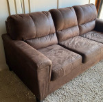 Ashley Furniture Brown Sofa Couch Excellent Condition