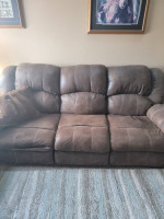 Sofa and loveseat