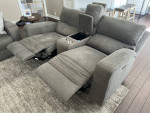 Electric Reclining Sofa/Loveseat Set