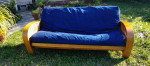 Wooden Futon Couch Sleeper Sofa