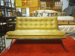 MCM Mueller Furniture Knoll Style Barcelona Sette Sofa