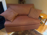 Ethan Allen Sofa and Convertible Love Seat