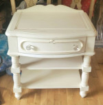 Huge lot solid wood sofa side end table stand nightstand marble glass accent ent