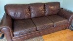 Quality Ethan Allen leather sofa