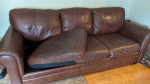 Quality Ethan Allen leather sofa