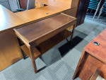 44"Wx18"Dx29"H sofa table in Walnut finish wood by Stow and Davis w/ s