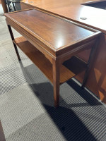 44"Wx18"Dx29"H sofa table in Walnut finish wood by Stow and Davis w/ s