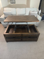 MAGNUSSEN - COTTAGE LANE Lift Top Coffee Table, End Table, Sofa Table