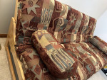 Futon serves as Sofa and Guest  bed