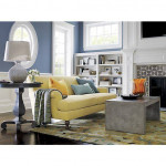Crate and Barrel Camilla 2-seat Sofa in Yellow