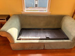 Plush Sleeper Sofa