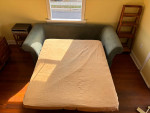 Plush Sleeper Sofa