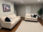 Broyhill Sofa with Loveseat