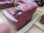 Leather sofa set
