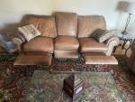 Leather Sofa/Love seat