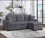 NEW Apt. SIZE Sectional Sofa converts to SLEEPER !