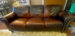 Leather Sofa & Loveseat Set