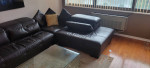 L Shape leather sofa