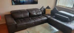 L Shape leather sofa