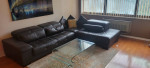 L Shape leather sofa