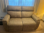 New power sofa and loveseat
