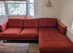 West Elm Peggy Sectional Sofa & Chaise
