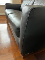 Italian leather sofa