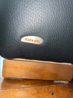 Italian leather sofa