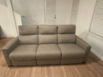Sofa- power recline- 88 inches wide-like new