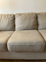 Sofa / couch, 3 seats, beige